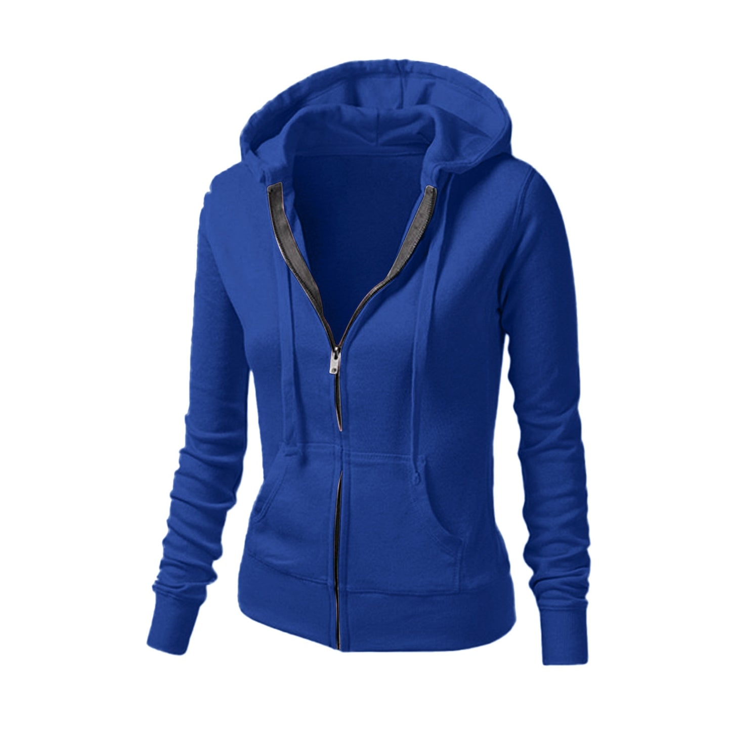 Long Sleeve Soild Hooded -Women’s