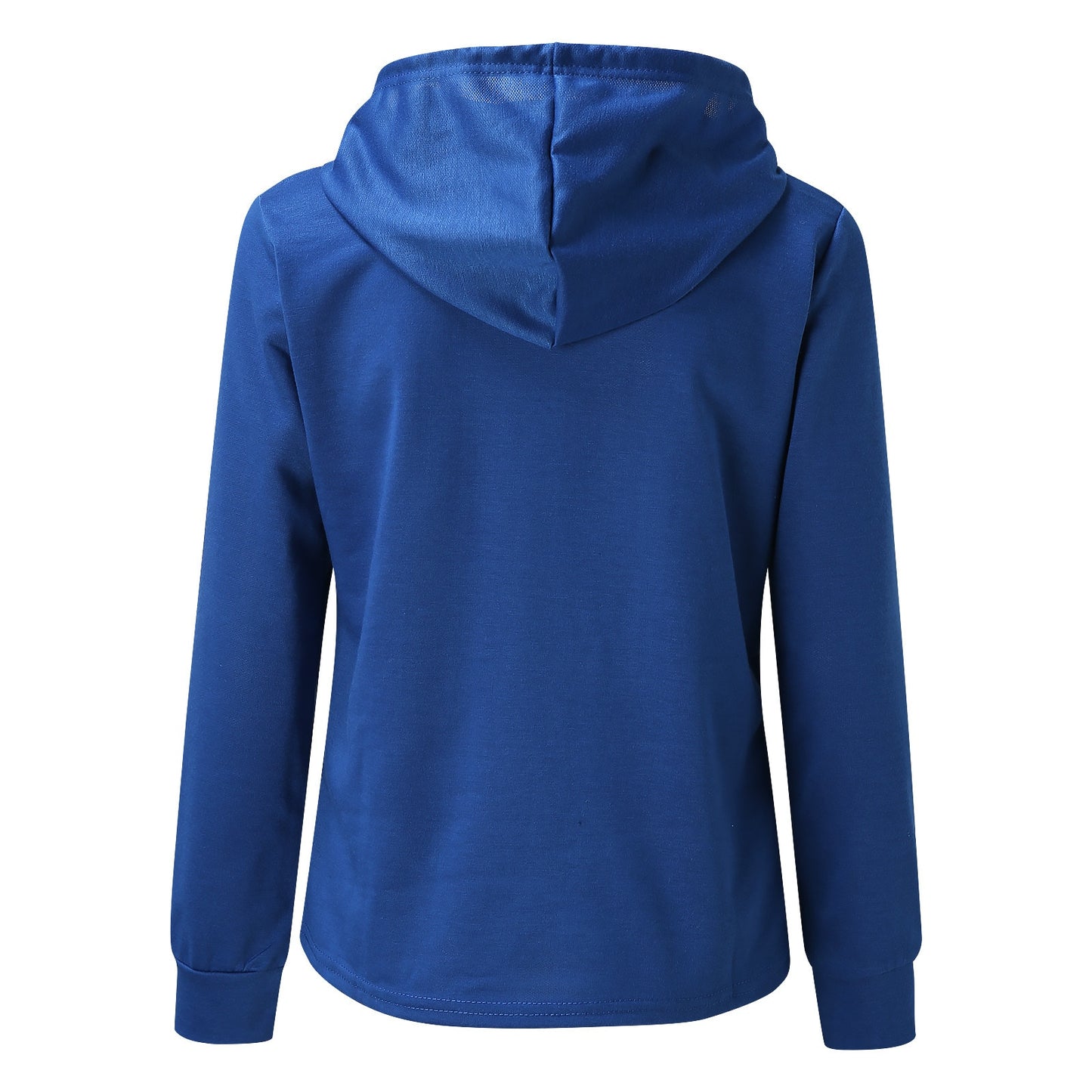 Long Sleeve Soild Hooded -Women’s